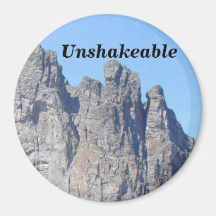 Unshakeable Zitat-Magnet Magnet