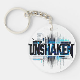 UNSHAKEN Cyberpunk Acryl-Schlüsselanhänger Schlüsselanhänger