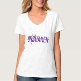 UNSHAKEN – Epilepsy Awareness Purple Day Design T-Shirt