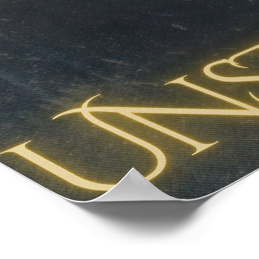 Unshaken.  Unafraid.  Unstoppable. Poster (Ecke)