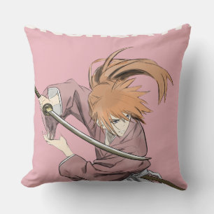UNSHEATH - Kenshin Himura Inspiriert Samurai Pillo Kissen