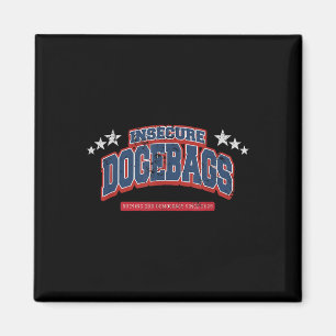 Unsichere Dogebags ruinieren unsere Demokratie geg Magnet