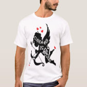 unsicherer Valentinstag T-Shirt (Vorderseite)
