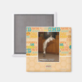 Unsichtbar 3 Zeiger Magnet (Vorderseite/Rückseite)