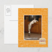 Unsichtbar 3 Zeiger Postkarte (Vorne/Hinten)