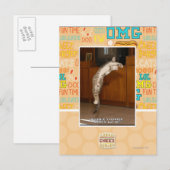 Unsichtbar 3 Zeiger Postkarte (Vorne/Hinten)