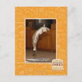 Unsichtbar 3 Zeiger Postkarte (Vorderseite)