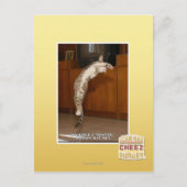 Unsichtbar 3 Zeiger Postkarte (Vorderseite)