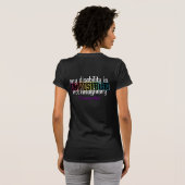 UNSICHTBAR... Fibro T-Shirt (Schwarz voll)