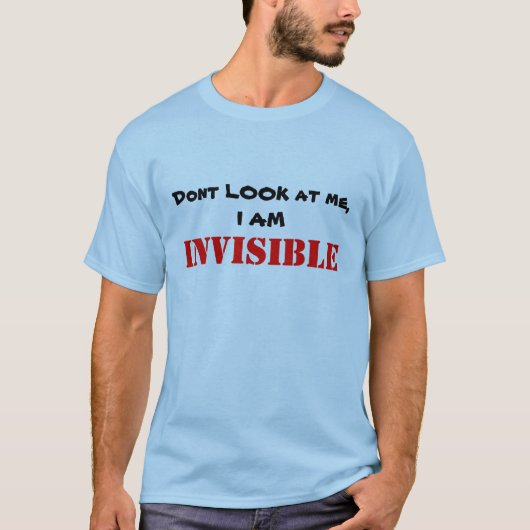 unsichtbar T-Shirt (Vorderseite)