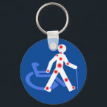 Unsichtbare Behinderung Schlüsselanhänger<br><div class="desc">Cartogramme und Piktogramme erschaffen aus Elementen des freien Rechts und sind selbst Frei von Recht, zu benutzen und nach Ihrem Belieben anzupassen. Das Bewusstsein für unsichtbare Behinderungen muss geschärft werden. 2 Prozent der Behinderten sind im Rollstuhl. 80 % der deklarierten Behinderungen sind unsichtbar. Für jeden Einzelnen wird es immer anders...</div>