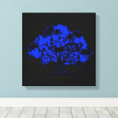 Unsichtbare Eiche Leinwanddruck (Insitu (Holzboden))