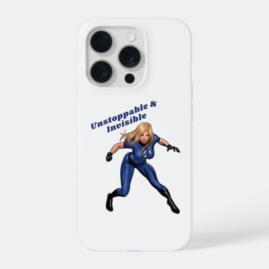 Unsichtbare Frau iPhone Hülle (Rückseite)