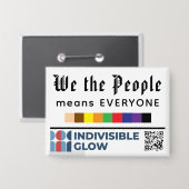 Unsichtbare GLOW-Sichtbarkeit Button (Vorderseite/Rückseite)