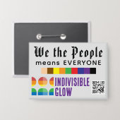 Unsichtbare GLOW-Sichtbarkeit Button (Vorderseite/Rückseite)