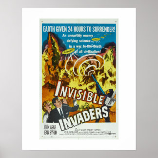 Unsichtbare Invasoren Poster