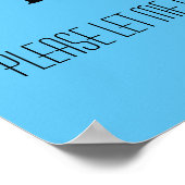 Unsichtbare Krankheit Poster (Ecke)