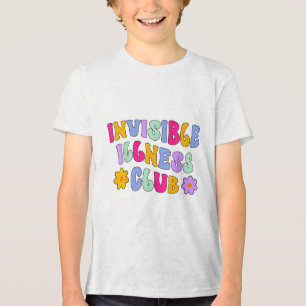 Unsichtbare Krankheiten Club Mental Health Awarene Tri-Blend Shirt