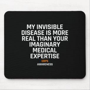 Unsichtbare Krankheiten Rsd Crps Bewusstsein 1 Mousepad