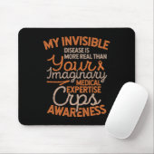 Unsichtbare Krankheiten RSD CRPS Bewusstsein Mousepad (Mit Mouse)