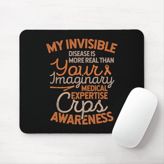 Unsichtbare Krankheiten RSD CRPS Bewusstsein Mousepad (Mit Mouse)