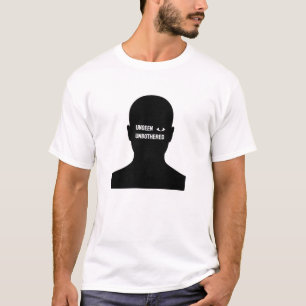 Unsichtbare Minimalistische Angebotskunst T-Shirt