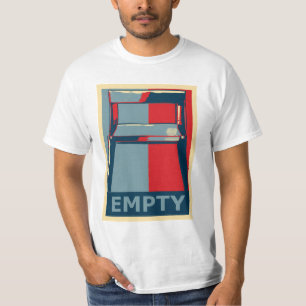 Unsichtbare Obama-Stuhl-Zeit für Änderung T-Shirt