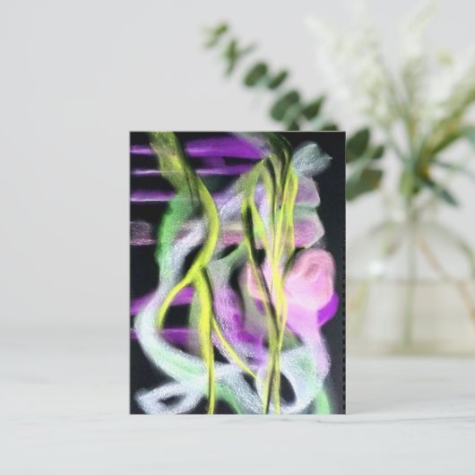 Unsichtbare Präsenz Postkarte (Stehend Vorderseite)