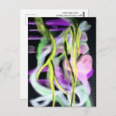 Unsichtbare Präsenz Postkarte (Vorne/Hinten)