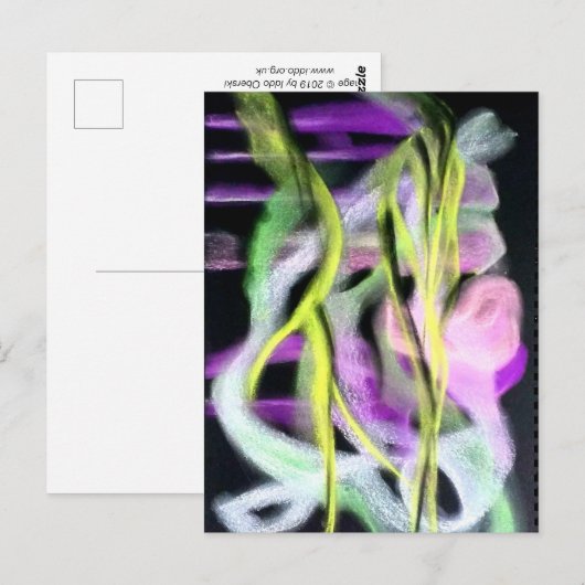 Unsichtbare Präsenz Postkarte (Vorne/Hinten)