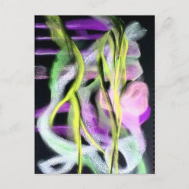 Unsichtbare Präsenz Postkarte