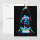 Unsichtbare Schönheitskönigin Postkarte (Vorne/Hinten)