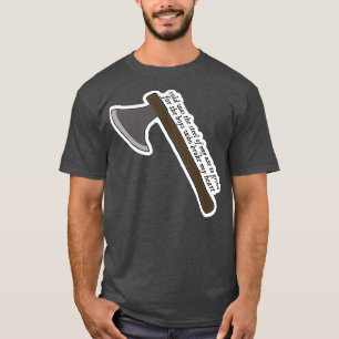 Unsichtbare String-Texte Folklore T-Shirt