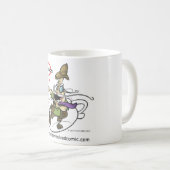 Unsichtbare Teekanne-Tasse Kaffeetasse (VorderseiteRechts)