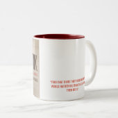 Unsichtbare Tinten-Tasse Zweifarbige Tasse (VorderseiteRechts)