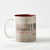 Unsichtbare Tinten-Tasse Zweifarbige Tasse (Links)