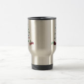 Unsichtbare Weihnachtsbaum-Reise-Tasse Reisebecher (Mittel)