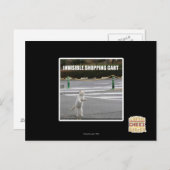 UNSICHTBARER EINKAUFSKARTE POSTKARTE (Vorne/Hinten)