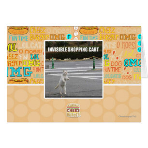 UNSICHTBARER EINKAUFSWAGEN