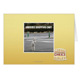 UNSICHTBARER EINKAUFSWAGEN