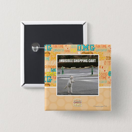 UNSICHTBARER EINKAUFSWAGEN BUTTON (Vorne & Hinten)