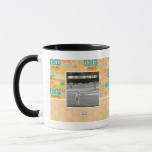 UNSICHTBARER EINKAUFSWAGEN TASSE