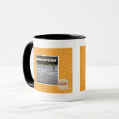 UNSICHTBARER EINKAUFSWAGEN TASSE (Vorderseite Links)
