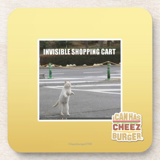 UNSICHTBARER EINKAUFSWAGEN UNTERSETZER (Vorderseite)