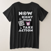 Unsichtbarer GLOW Group-T - Shirt (Design Rückseite)