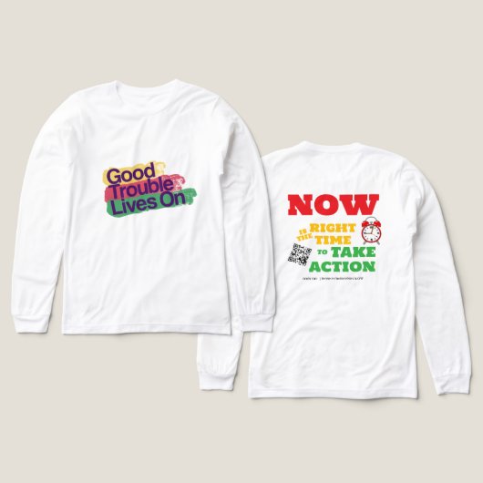 Unsichtbarer GLOW Group-T - Shirt (Design Vorderseite & Rückseite)