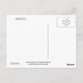 Unsichtbarer Mann in der New Yorker Postkarte (Rückseite)