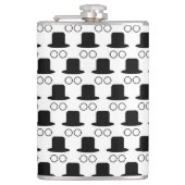 Unsichtbarer Mensch Flachmann (Vorderseite)