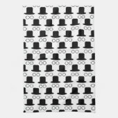 Unsichtbarer Mensch Geschirrtuch (Vertikal)