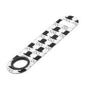 Unsichtbarer Mensch Speed Flaschenöffner (Vorderseite Schrägansicht)